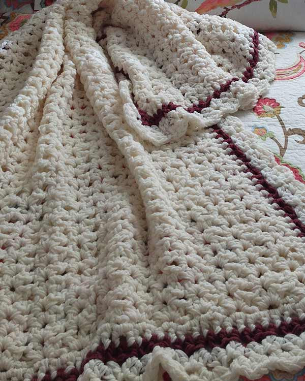 Shell Elegance Afghan Crochet Pattern - Maggie's Crochet