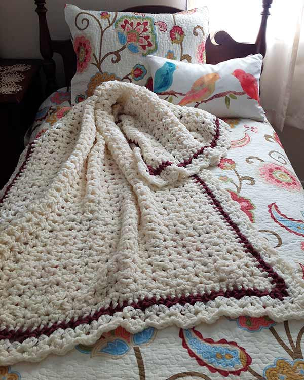 Shell Elegance Afghan Crochet Pattern - Maggie's Crochet