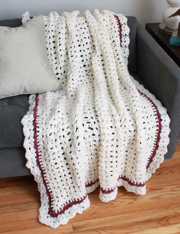 Shell Elegance Afghan Crochet Pattern - Maggie's Crochet