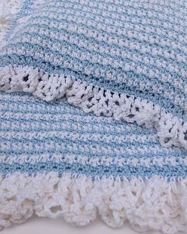 Lullaby Cotton Afghan & Pillow Set - Maggie's Crochet