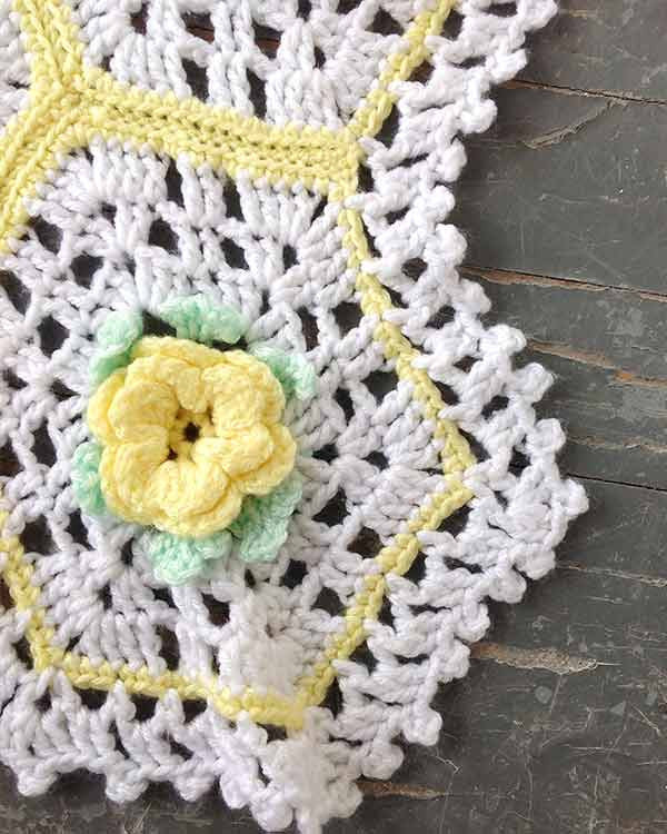 Baby Rose Garden Afghan Pattern - Maggie's Crochet