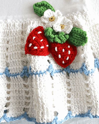 Strawberry T-Shirt Dress and Purse Crochet Pattern – Maggie's Crochet