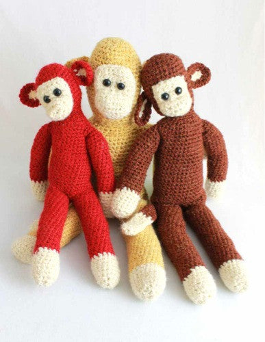 Super Easy Chunky Monkeys Crochet Pattern - Maggie's Crochet