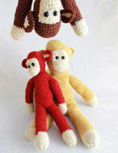 Super Easy Chunky Monkeys Crochet Pattern - Maggie's Crochet