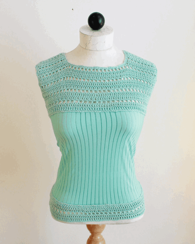 Urban Flair Cami Crochet Pattern - Maggie's Crochet