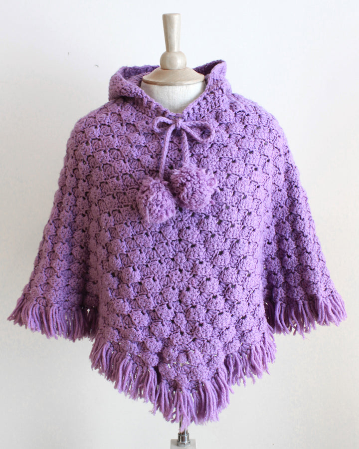 Puff Shell Poncho Crochet Pattern - Maggie's Crochet