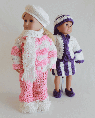 18" Dolls Rachel and Renee Crochet Pattern - Maggie's Crochet