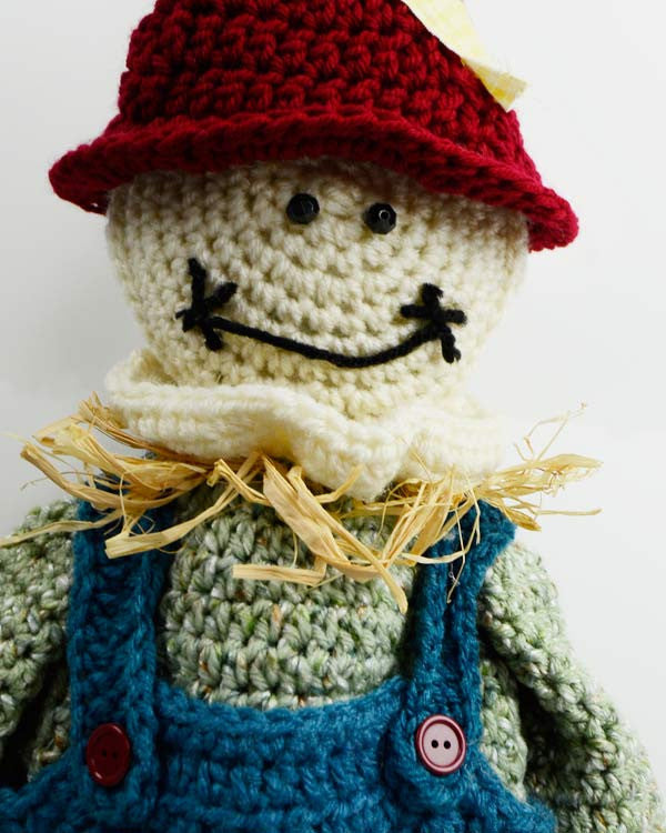 Scarecrow Bag Keeper and TP Topper Crochet Pattern - Maggie's Crochet