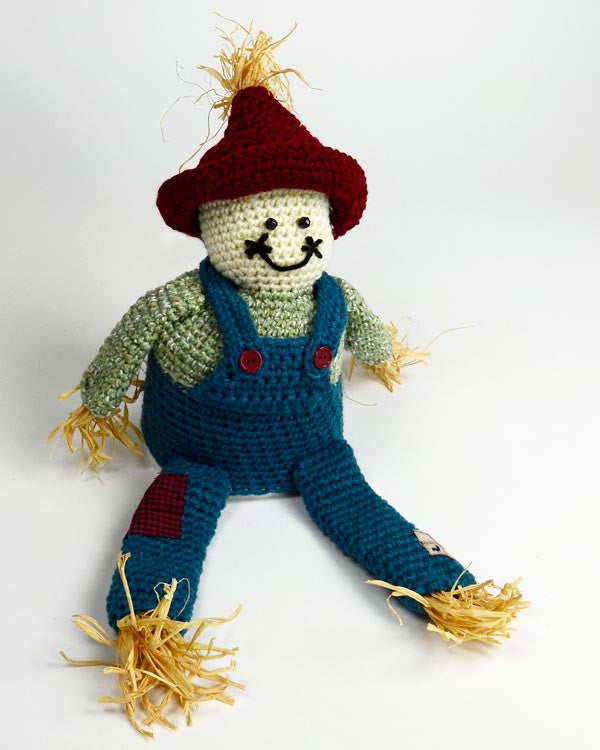 Scarecrow Bag Keeper and TP Topper Crochet Pattern - Maggie's Crochet