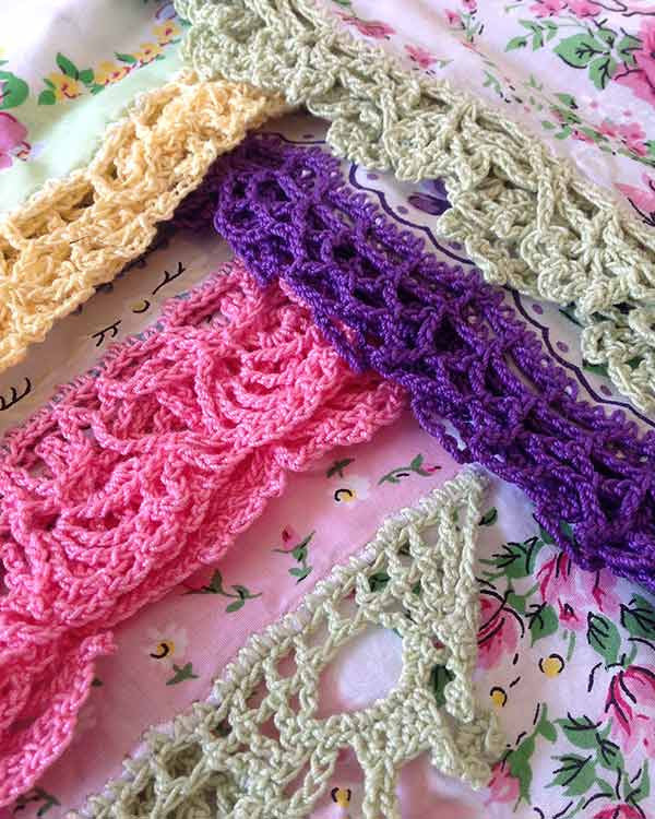 Lace Edgings Crochet Pattern - Maggie's Crochet