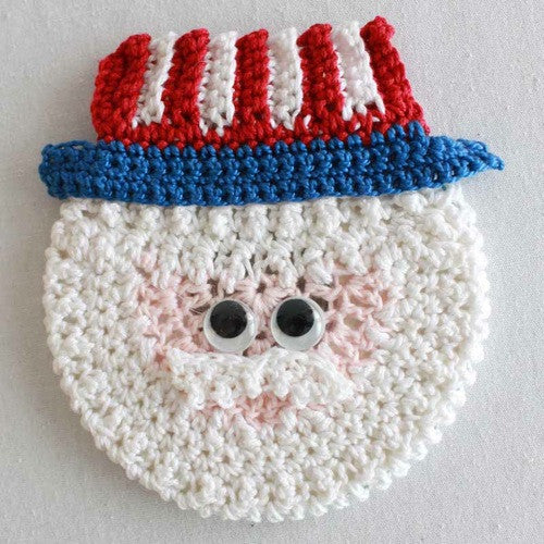 Holiday CD Coaster Crochet Patterns - Maggie's Crochet