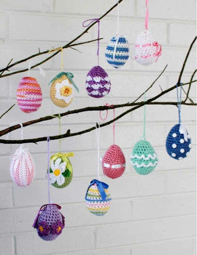 Elegant Easter Eggs Crochet Pattern - Maggie's Crochet