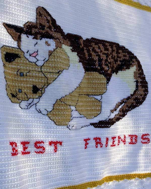 Best Friends Afghan and Bear Crochet Pattern - Maggie's Crochet