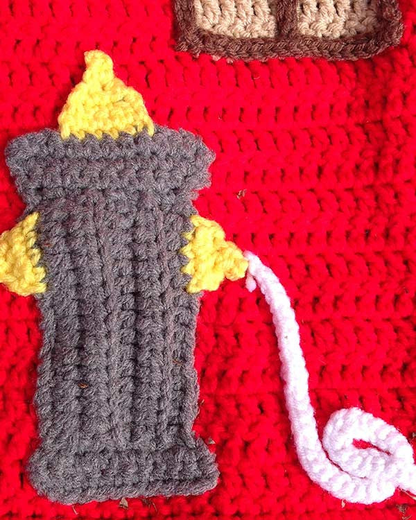 Fire House Afghan and Toy Crochet Pattern - Maggie's Crochet