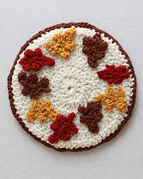 Four Seasons CD Coasters Crochet Pattern - Maggie's Crochet