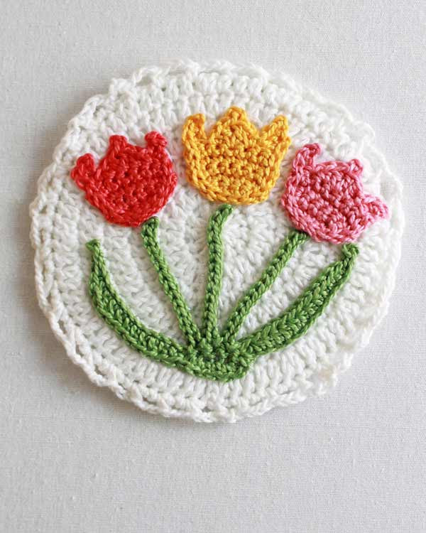 Four Seasons Cd Coasters Crochet Pattern Maggies Crochet