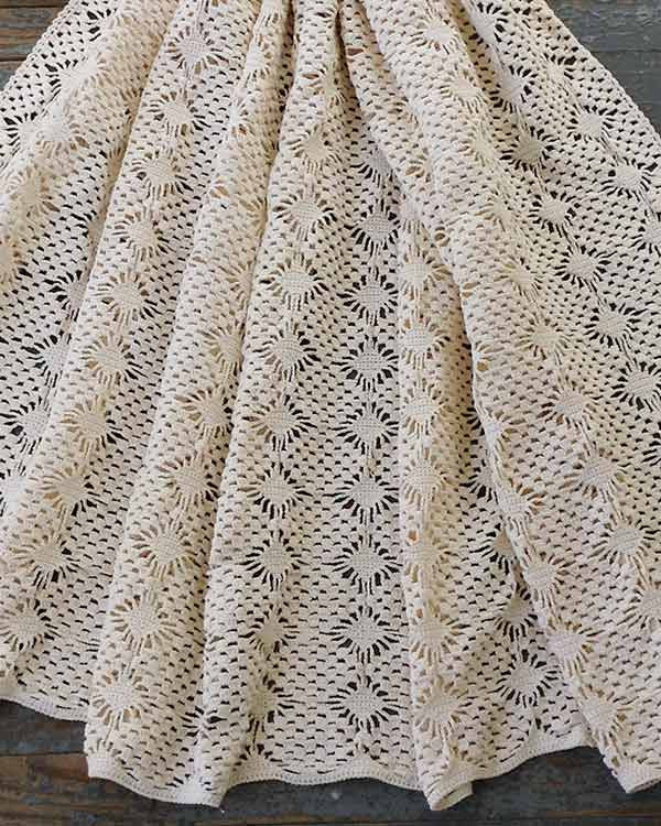 Spider Lace Bedspread Crochet Pattern - Maggie's Crochet