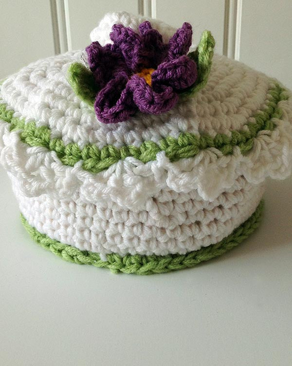 Pansy Kitchen Set Crochet Pattern - Maggie's Crochet