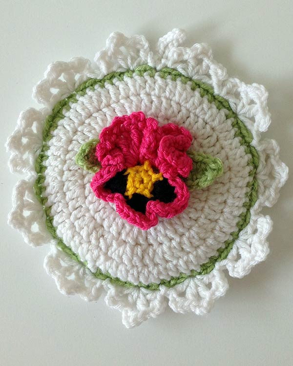 Pansy Kitchen Set Crochet Pattern - Maggie's Crochet