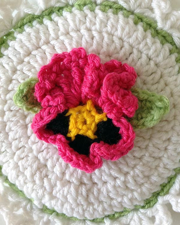 Pansy Kitchen Set Crochet Pattern - Maggie's Crochet