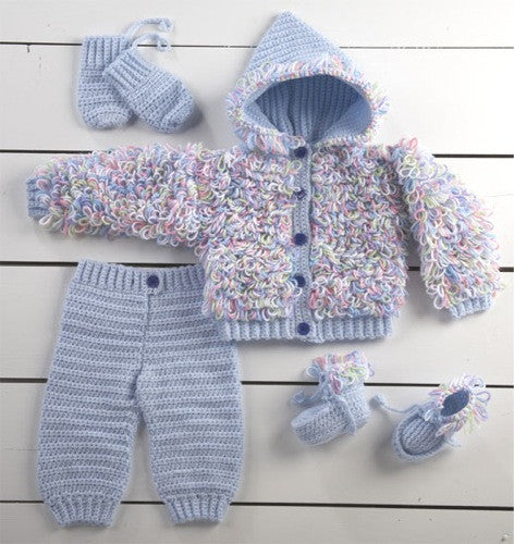 Li'l Darlin' Layette Crochet Pattern - Maggie's Crochet