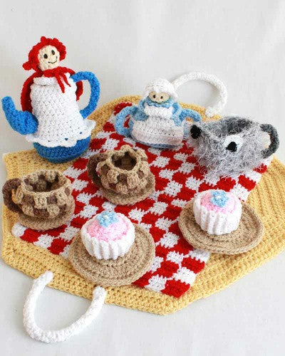 Red Riding Hood Tea Set Crochet Pattern - Maggie's Crochet