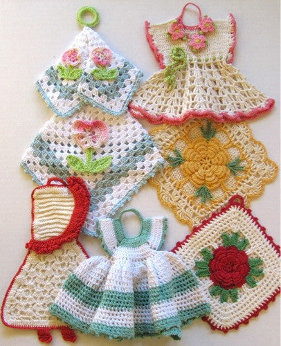 15 Crochet Pot Holder Patterns - Modern, Vintage & More!