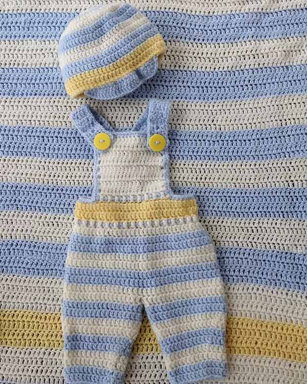 Lemon Drop Layette Crochet Pattern - Maggie's Crochet