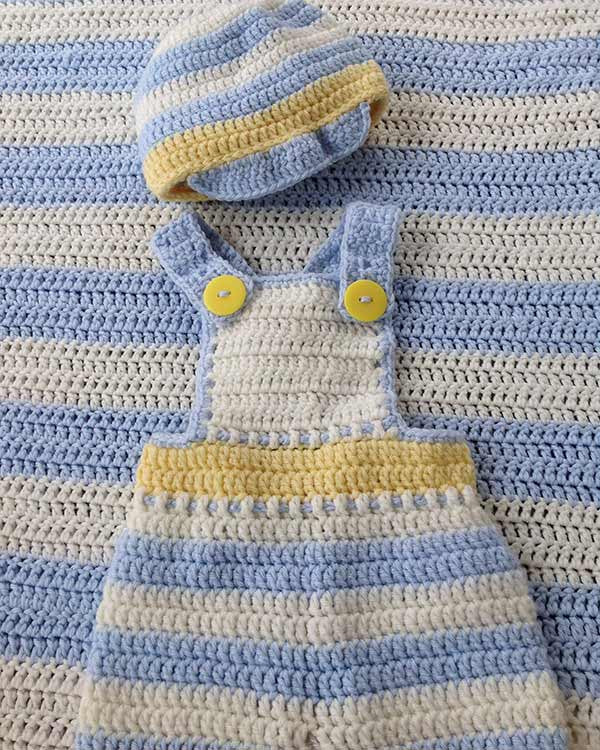 Lemon Drop Layette Crochet Pattern - Maggie's Crochet