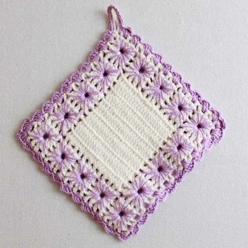 Vintage Purple Potholder Crochet Patterns - Maggie's Crochet