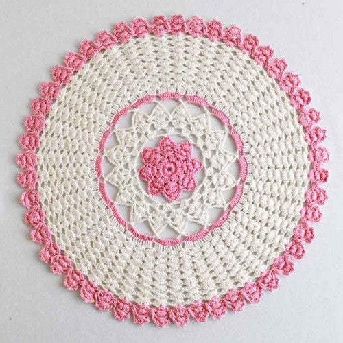 Vintage Floral Doilies: Set 1 Crochet Pattern - Maggie's Crochet