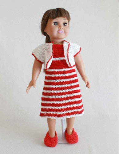 18" Doll Betty the Barbecue Chef Crochet Pattern - Maggie's Crochet