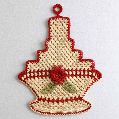 Premium Vintage Potholders - Set 2 Crochet Pattern - Maggie's Crochet