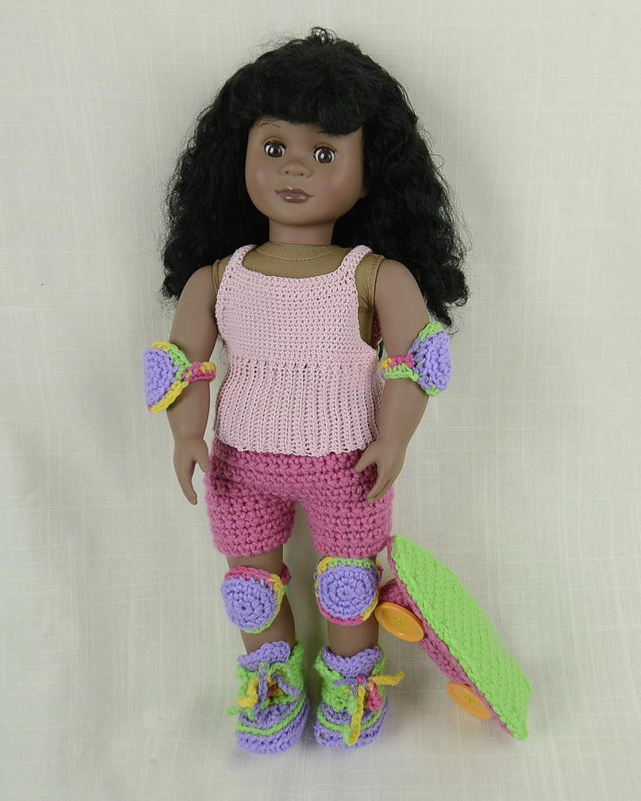 18" Doll Weekend Fun Sports Set Crochet Pattern - Maggie's Crochet