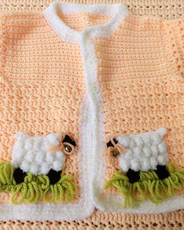 Lambie Pie Layette Crochet Pattern - Maggie's Crochet