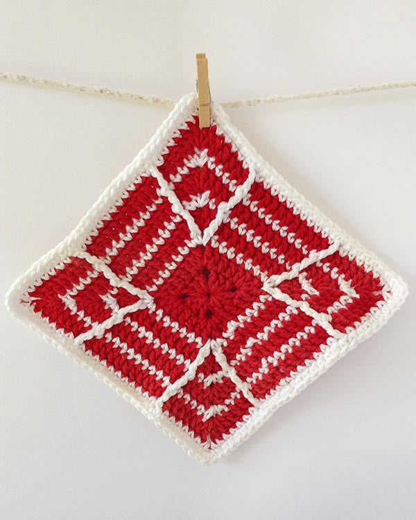 Christmas Dishcloths Set Crochet Pattern - Maggie's Crochet