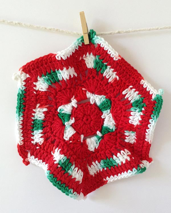 Christmas Dishcloths Set Crochet Pattern - Maggie's Crochet