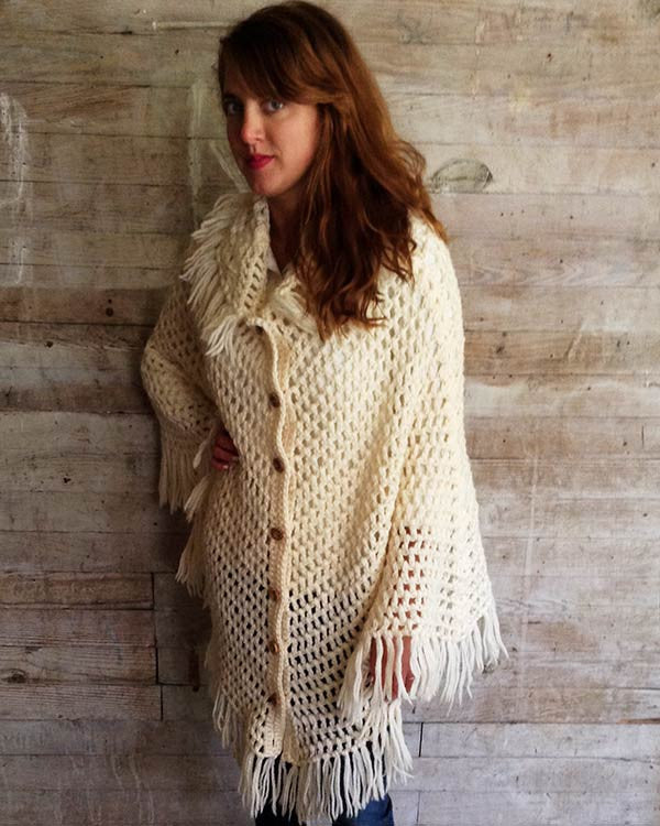 Italian Cape Crochet Pattern - Maggie's Crochet