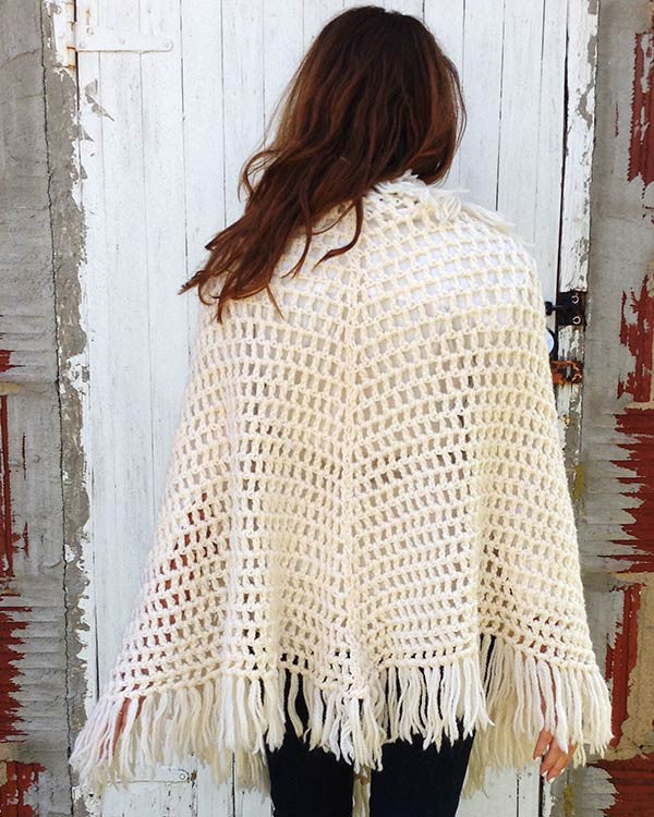 Italian Cape Crochet Pattern - Maggie's Crochet