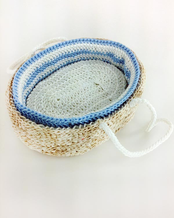 Moses Basket Baby Sailors Crochet Pattern - Maggie's Crochet