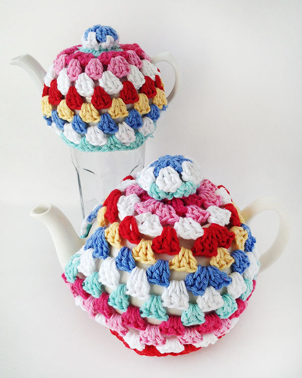 Granny-Go-Round Kitchen Set Crochet Pattern - Maggie's Crochet