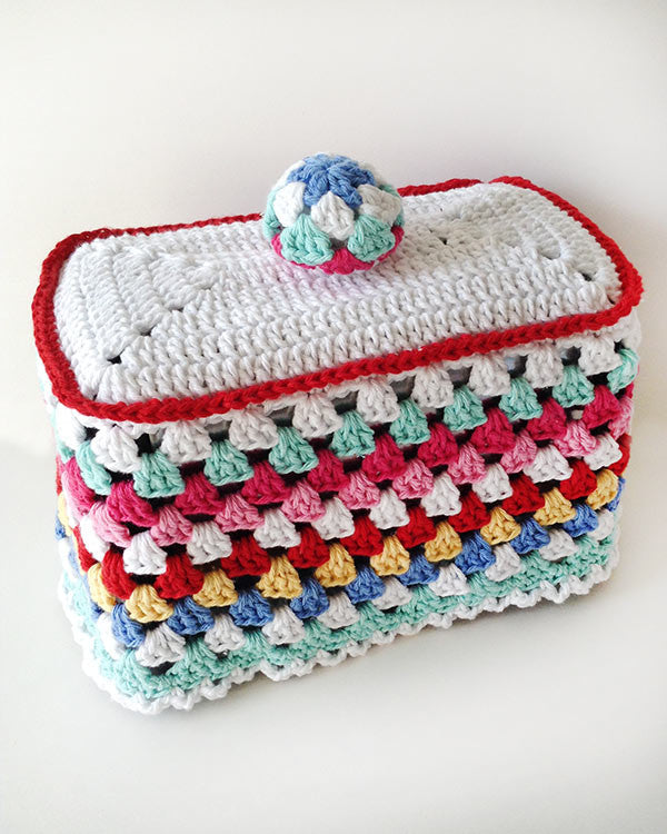 Granny-Go-Round Kitchen Set Crochet Pattern - Maggie's Crochet