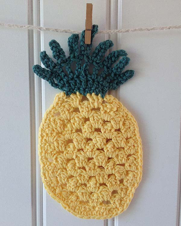 Sunny Days Dishcloths Crochet Pattern - Maggie's Crochet