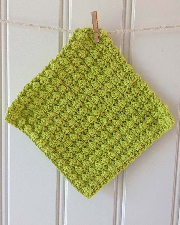 Sunny Days Dishcloths Crochet Pattern - Maggie's Crochet