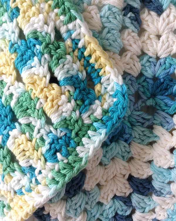 Variegated Dishcloth Set Crochet Pattern - Maggie's Crochet