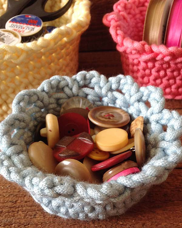 Nesting Baskets Crochet Pattern - Maggie's Crochet