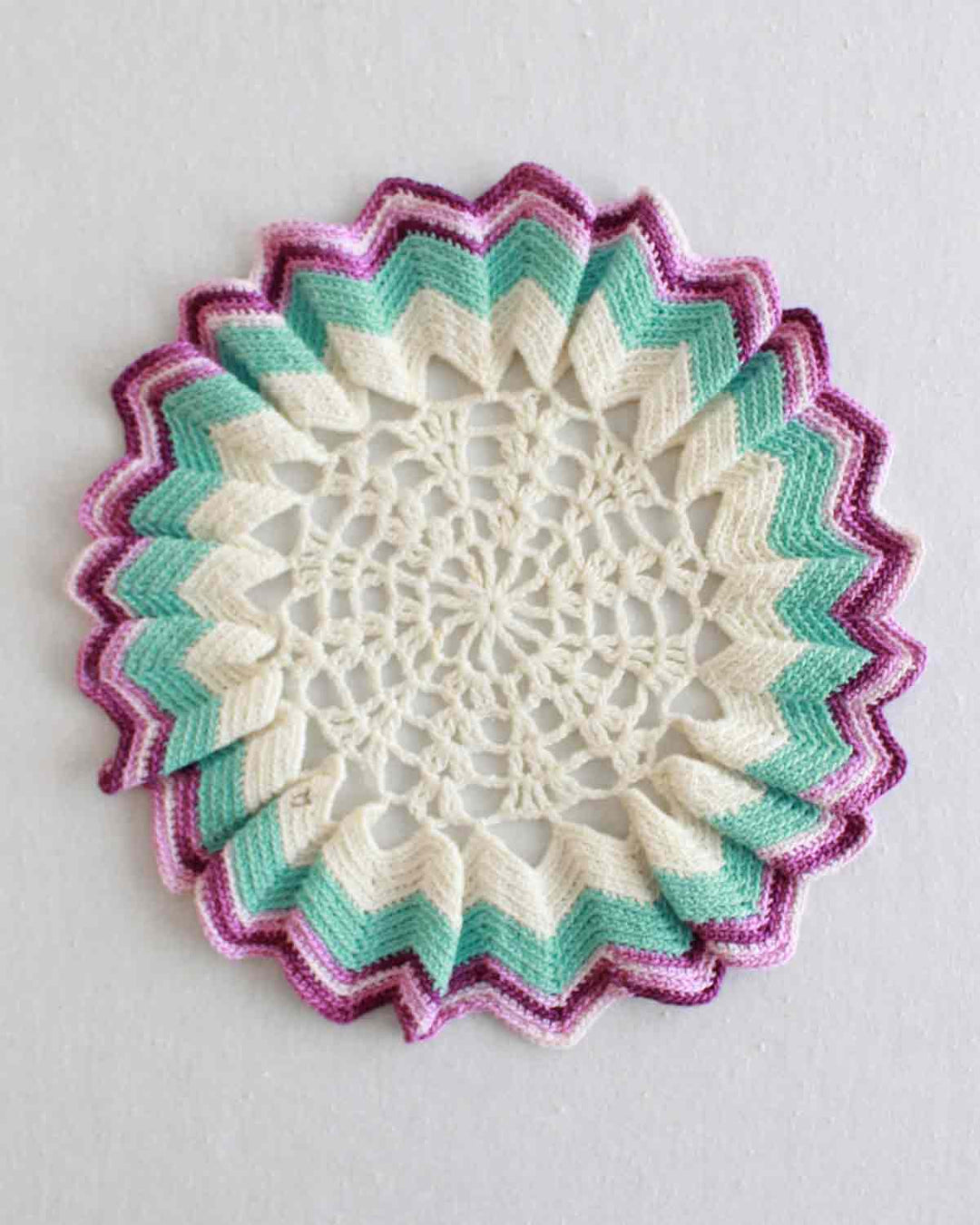 Sunburst Doily Crochet Pattern - Maggie's Crochet