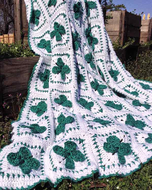 St. Patricks Day Afghan Crochet Pattern - Maggie's Crochet