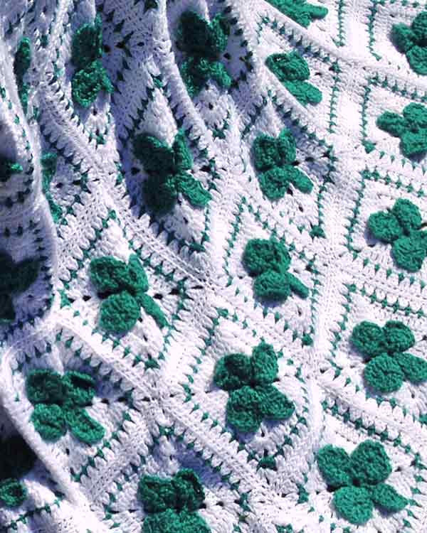 St. Patricks Day Afghan Crochet Pattern - Maggie's Crochet