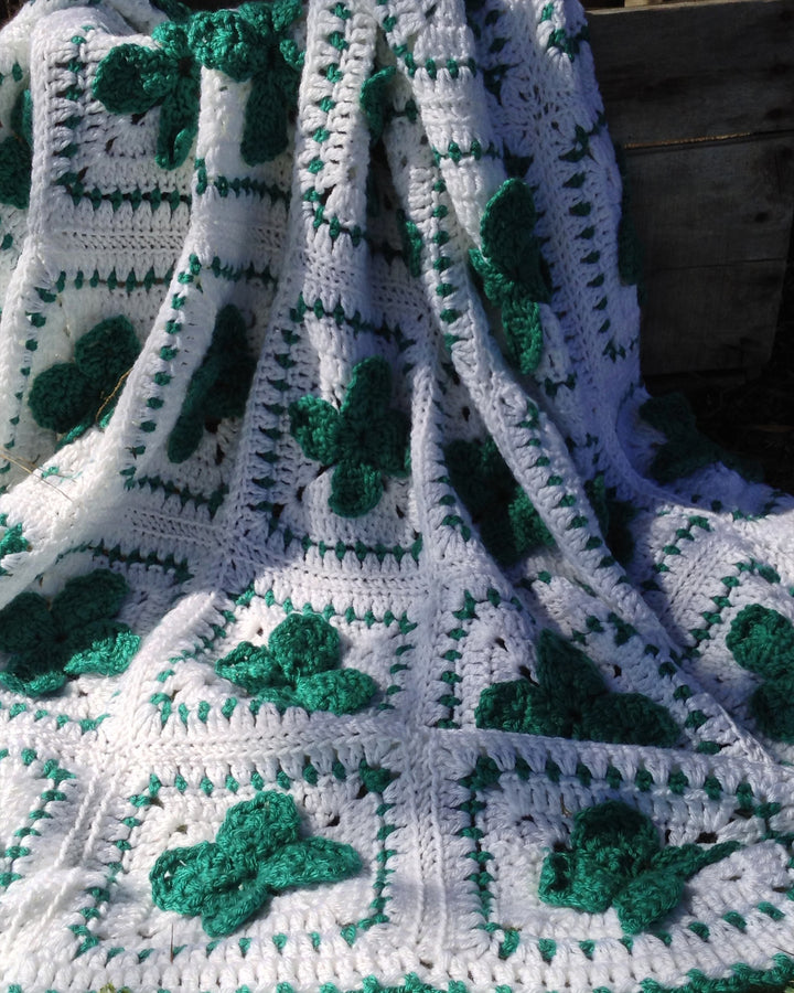 St. Patricks Day Afghan Crochet Pattern - Maggie's Crochet